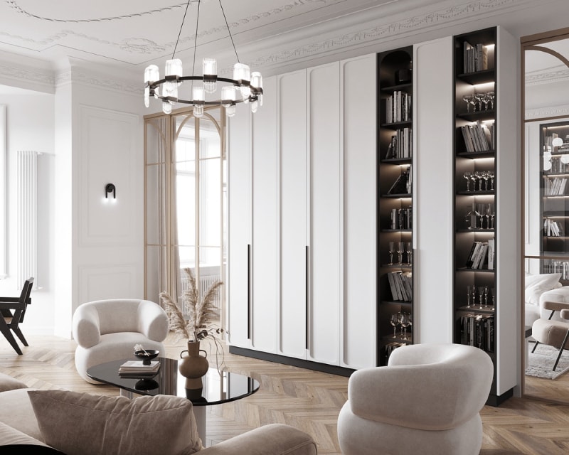 全屋定制中整體衣柜